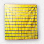 Yellow Check Design with Orange Border, Eco 100% Color Lock Cotton Lungi